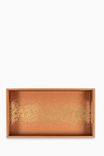 Small Tamrah Tray in Faux Leather
