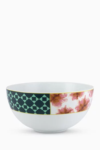 Bahja Salad Bowl in Porcelain