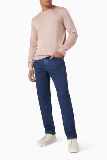 Cashseta Sweater in Cashmere & Silk