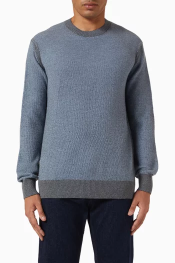 Oasi Crewneck Sweater in Cashmere
