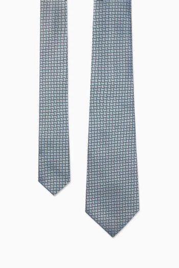 Tie in Silk-jacquard