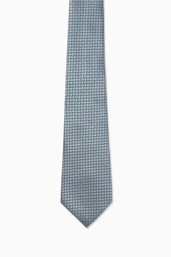 Tie in Silk-jacquard