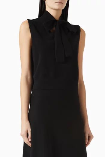 Neck-tie Top in Cashmere