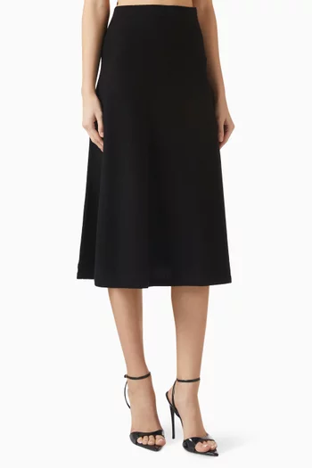 Midi Skirt in Cashmere