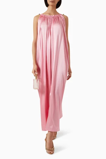 Sybil Slip Maxi Dress in Silk