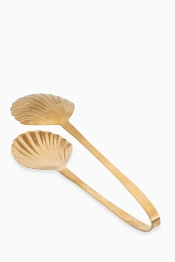 ملقط مارينا كبير بتصميم صدفة