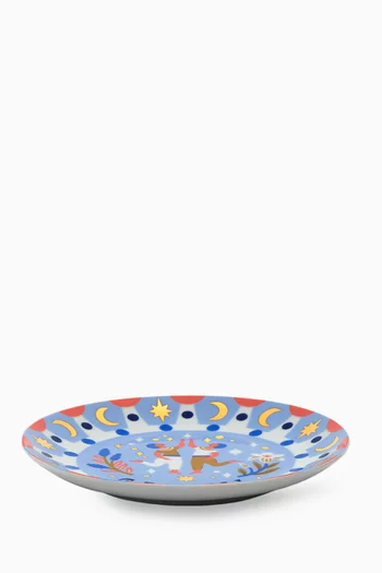 Gemini Little Plate in Porcelain