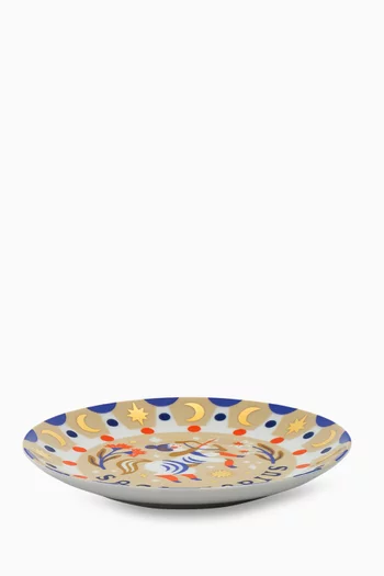 Sagittarius Little Plate in Porcelain