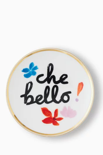 Che Bello Plate in Porcelain