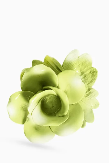 حامل شمعة امبوريو بتصميم وردة خزف