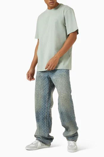 تي شيرت أوربيت مطرز قطن