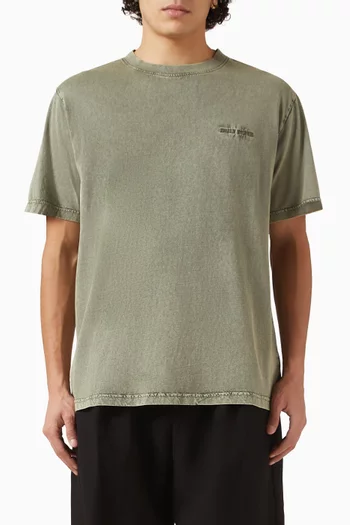 Dias Washed T‑shirt in Cotton
