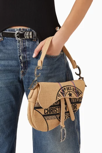 Saddle Bag in Jute