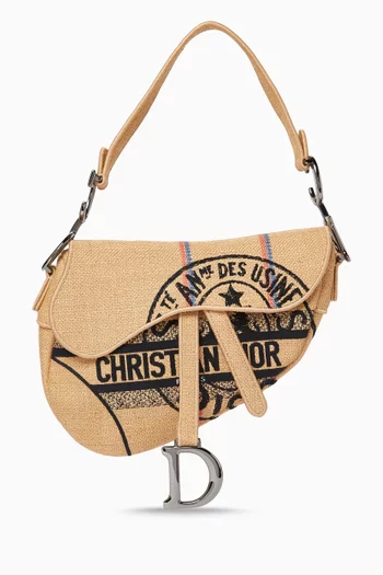 Saddle Bag in Jute