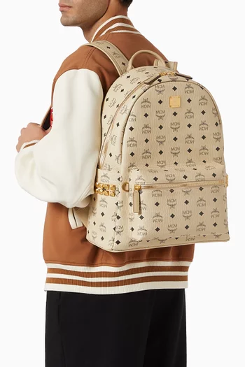 Stark Backpack in Visetos Canvas