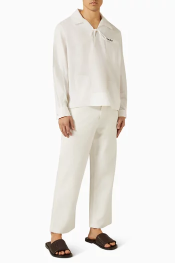 بنطال بشعار Knolly Brook دينم