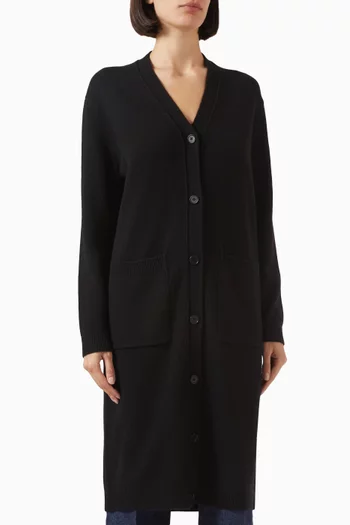 Longline Cardigan in Cashmere