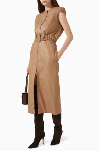 Spad Top in Leather