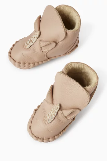 Kapi Unicorn Booties in Leather