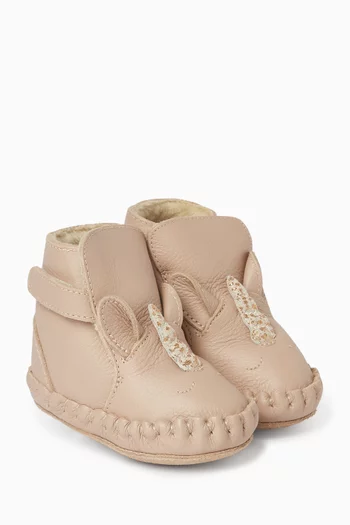 Kapi Unicorn Booties in Leather