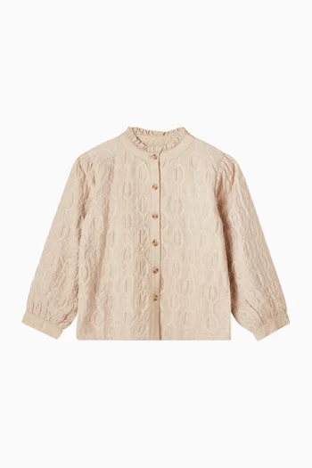 Fini Ruffle-collar Blouse