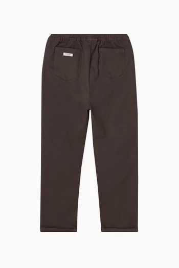 Olb Trousers in Stretchy Cotton