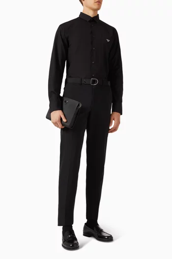 Button-up Shirt in Cotton