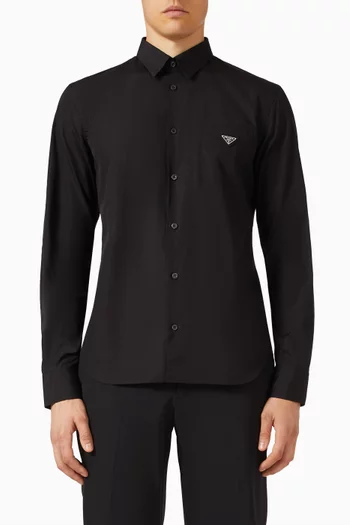Button-up Shirt in Cotton