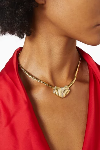 1980s Vintage Deco Necklace