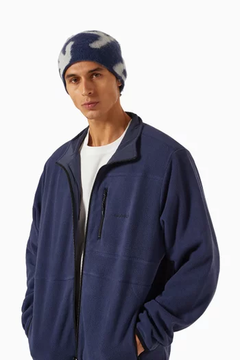 Burly Runningman Beanie in Mohair