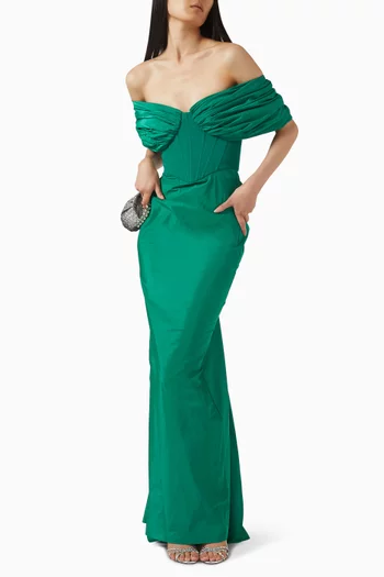 Raisa Gown in Taffeta