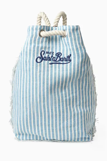 Boat Backpack in Linen