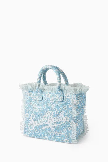 Floral Colette Bag in Linen