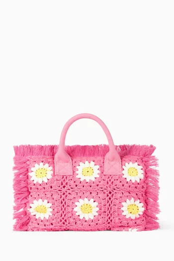 Colette Tote Bag in Crochet