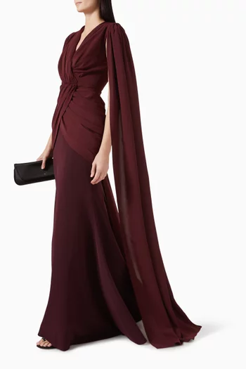 Evelyn Gown in Crepe