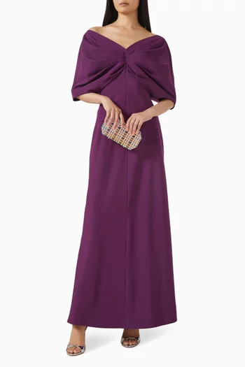 Amelia Gown in Crepe