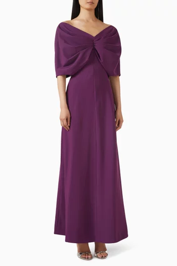 Amelia Gown in Crepe