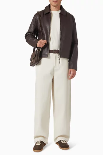 جاكيت ايفز جلد صناعي