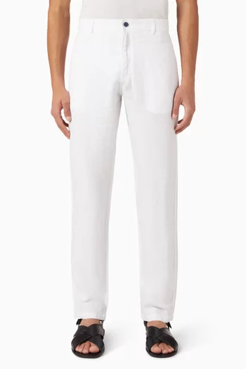 Panache Slim-fit Pants in Linen