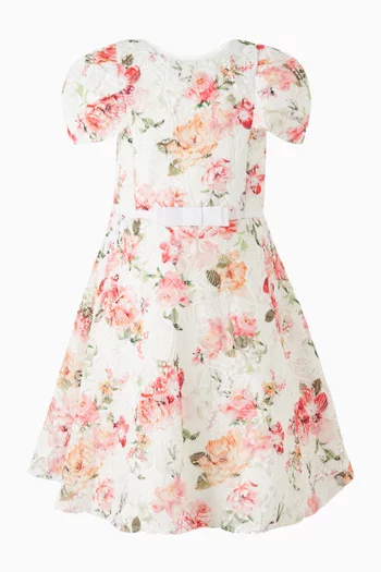 Floral-print Dress
