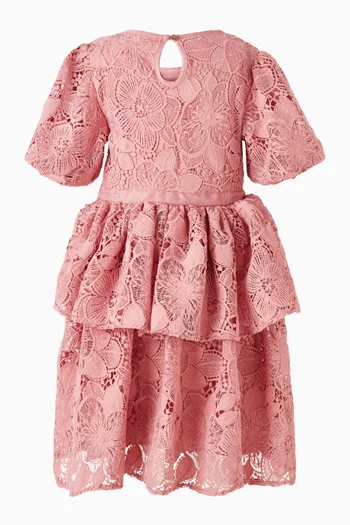 Tiered Dress in Lace