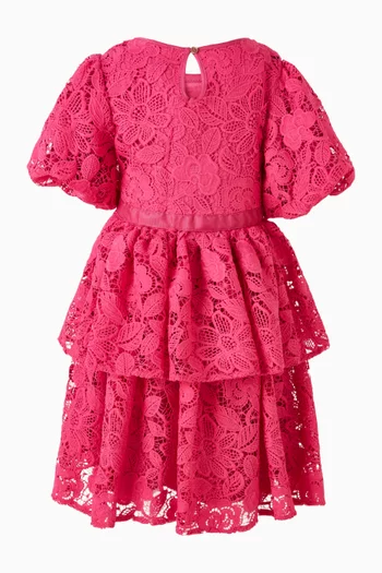Tiered Dress in Lace