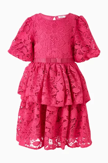 Tiered Dress in Lace