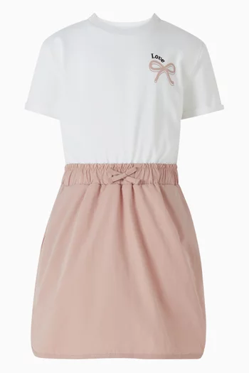 Bow T-shirt Dress