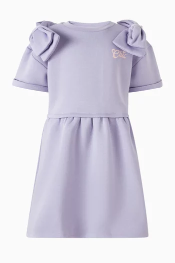 Bow Flared Dress
