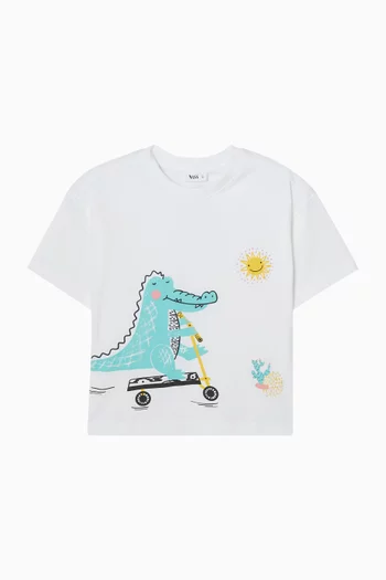 Dinosuar T-shirt in Cotton-jersey