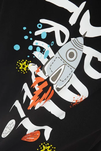 Space Travel T-shirt in Cotton-jersey