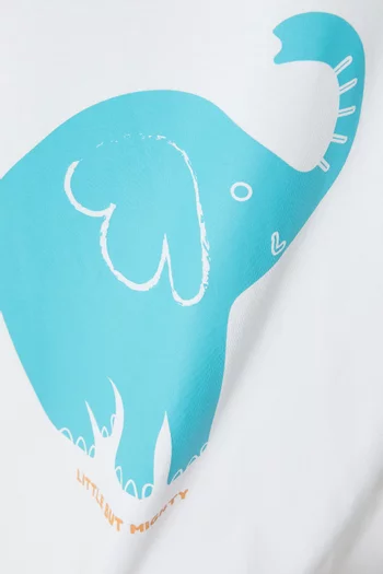 Elephant T-shirt in Cotton-jersey