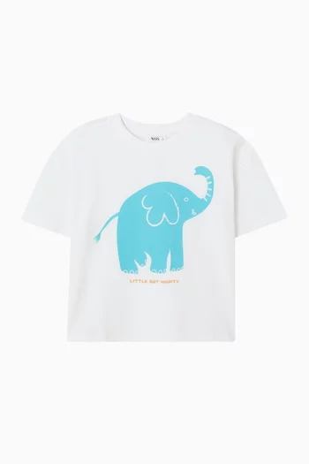 Elephant T-shirt in Cotton-jersey