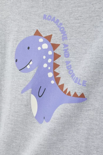 Dinosaur T-shirt in Cotton-jersey